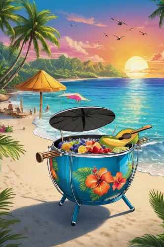 luau,beach furniture,paella,outdoor cooking,barbecue grill,barbeque grill,outdoor grill,summer background,beach restaurant,beach bar,bbq,fire pit,pot of gold background,barbeque,beach background,fajita,sangria,barbacoa,fire bowl,summer items,Unique,Design,Blueprint