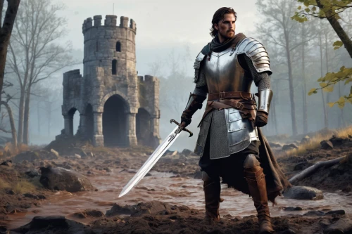 massively multiplayer online role-playing game,king arthur,cullen skink,templar,knight armor,game art,castleguard,joan of arc,knight,game illustration,digital compositing,heroic fantasy,witcher,games of light,knight tent,crusader,medieval,heavy armour,paladin,knight village,Conceptual Art,Daily,Daily 21