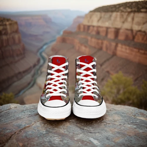 converse,hiking shoes,red shoes,hiking shoe,grand canyon,outdoor shoe,hiking boots,climbing shoe,leather hiking boots,bright angel trail,chucks,mountain boots,south rim,ecological footprint,mens shoes,hiking boot,shoes icon,active footwear,women's shoes,walking shoe,Small Objects,Outdoor,Canyon