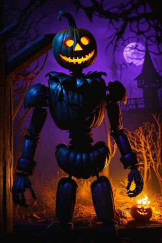 halloween background,halloween wallpaper,halloween poster,halloween illustration,halloween banner,halloween vector character,halloweenchallenge,jack o'lantern,calabaza,jack o lantern,jack-o'-lantern,jack-o'-lanterns,retro halloween,jack-o-lantern,pumpkin lantern,halloween scene,jack-o-lanterns,halloweenkuerbis,neon pumpkin lantern,halloween and horror,Illustration,Realistic Fantasy,Realistic Fantasy 05