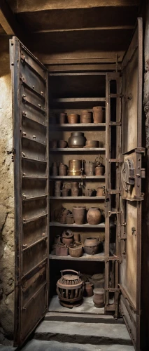 stone oven,cannon oven,masonry oven,wine cellar,cellar,catacombs,neolithic,anasazi,dish storage,pottery,charcoal kiln,ancient singing bowls,chamber,christopher columbus's ashes,storage-jar,amphora,food storage,roman bath,herculaneum,cheesemaking,Illustration,Realistic Fantasy,Realistic Fantasy 10