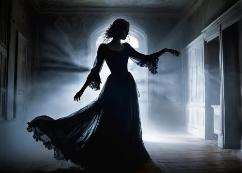 gothic dress,woman silhouette,ballroom dance silhouette,gothic woman,dance of death,gothic fashion,lady of the night,evening dress,dance silhouette,queen of the night,apparition,women silhouettes,the silhouette,girl in a long dress,dark angel,gothic portrait,the girl in nightie,dark gothic mood,gothic style,the enchantress,Photography,Fashion Photography,Fashion Photography 10