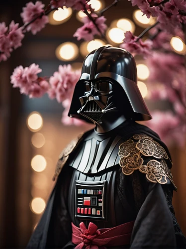 darth vader,vader,darth wader,imperial,imperial coat,starwars,the emperor's mustache,dark side,star wars,imperial crown,emperor,boba,tie fighter,emperor of space,japanese sakura background,wild emperor,empire,first order tie fighter,overtone empire,japanese culture,Photography,General,Cinematic