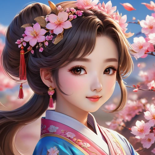 japanese sakura background,hanbok,sakura blossom,plum blossoms,peach blossom,sakura blossoms,sakura background,sakura flower,plum blossom,apricot blossom,cherry blossoms,oriental princess,japanese cherry blossom,sakura flowers,japanese floral background,the cherry blossoms,spring festival,cherry blossom japanese,sakura,cherry blossom,Illustration,Japanese style,Japanese Style 02