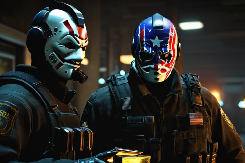 officers,vigil,jägermeister,mute,outbreak,police officers,interrogation,jackal,ffp2 mask,ventilation mask,classified,extraction,sledge,interrogation point,infiltrator,enforcer,criminal police,operator,fuze,merc,Illustration,American Style,American Style 01