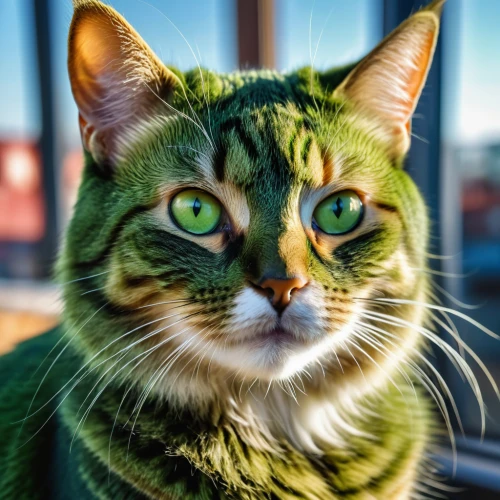domestic short-haired cat,cat portrait,cat image,green eyes,tabby cat,toyger,calico cat,american shorthair,breed cat,cat vector,pet vitamins & supplements,green tangerine,chausie,american wirehair,american bobtail,green aurora,feline look,emerald,green,cat's eyes,Photography,General,Realistic