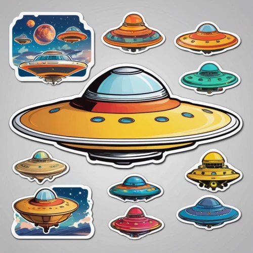 saucer,clipart sticker,saturnrings,flying saucer,ufos,planets,saturn rings,space ships,solar system,systems icons,badges,mexican hat,inner planets,set of icons,saturn,planetarium,ufo,icon set,biosamples icon,collected game assets,Unique,Design,Sticker