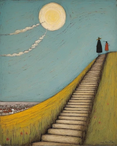 vincent van gough,olle gill,stairway to heaven,girl on the stairs,stairway,man at the sea,vincent van gogh,winding steps,post impressionism,promenade,the road to the sea,pathway,steps,ervin hervé-lóránth,stone stairway,gordon's steps,the path,jacob's ladder,icon steps,breton,Art,Artistic Painting,Artistic Painting 49