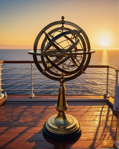 armillary sphere,ship's wheel,orrery,ships wheel,compass rose,sundial,magnetic compass,mobile sundial,terrestrial globe,sun dial,bearing compass,golden candlestick,yard globe,ship travel,compass direction,nautical star,east indiaman,navigation,the tropic of cancer,globe,Art,Artistic Painting,Artistic Painting 21