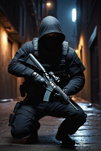 vigil,mute,dissipator,swat,kalashnikov,fuze,raven rook,balaclava,smoke background,sledge,rook,ballistic vest,submachine gun,bandit theft,man holding gun and light,merc,assassin,tactical,assault rifle,mercenary,Art,Artistic Painting,Artistic Painting 36