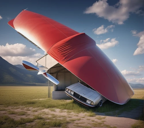 powered hang glider,airship,rocket-powered aircraft,wing paraglider inflated,motor glider,space glider,aerostat,teardrop camper,sky space concept,electric megaphone,rocketship,paraglider wing,ultralight aviation,hang-glider,red stapler,rocket ship,wind power generator,supersonic transport,wind turbine,wind machine,Photography,General,Realistic