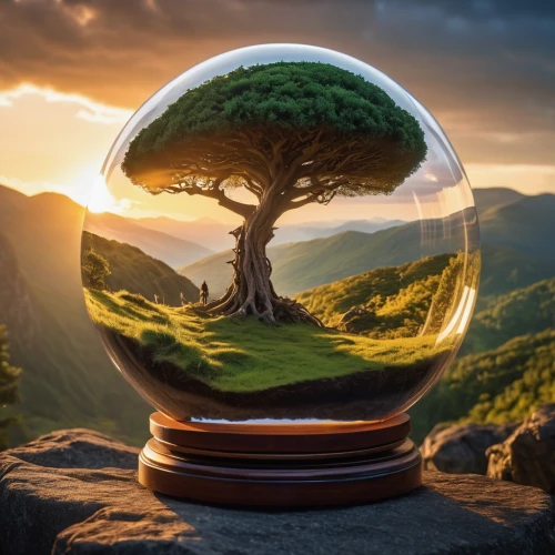 crystal ball-photography,lensball,glass sphere,crystal ball,earth in focus,little planet,glass ball,yard globe,3d fantasy,360 °,lens reflection,photo manipulation,digital compositing,fantasy picture,photomanipulation,mother earth,orb,magic tree,window to the world,tree of life,Photography,General,Realistic