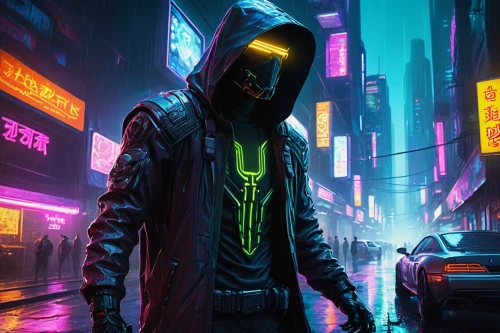 cyberpunk,neon arrows,neon,electro,cyber,neon ghosts,neon human resources,high-visibility clothing,neon colors,renegade,neon lights,neon light,cyber glasses,futuristic,matrix,sci fiction illustration,neon sign,pedestrian,dystopian,dystopia,Illustration,Realistic Fantasy,Realistic Fantasy 32