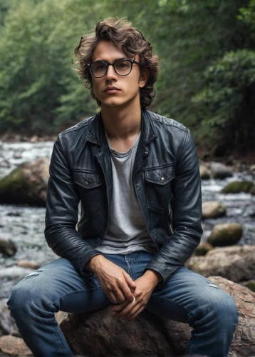 rivers,perched on a log,senior photos,portrait background,nature and man,lukas 2,free wilderness,portrait photography,jeans background,silver framed glasses,farmer in the woods,daniel,dan,with glasses,brad,cave man,drexel,flow,man portraits,lumberjack,Conceptual Art,Daily,Daily 26