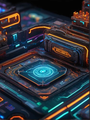 cinema 4d,playmat,circuitry,circuit board,mechanical puzzle,motherboard,3d render,computer art,cyberspace,graphic card,cyber,scifi,pinball,processor,cpu,3d model,symetra,interface,3d mockup,consoles,Photography,General,Sci-Fi