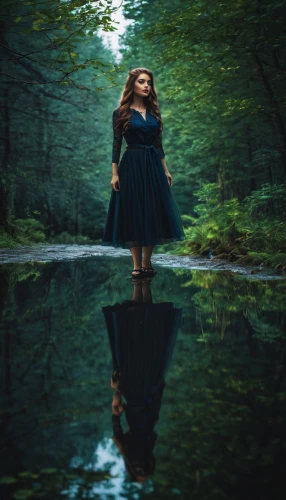 girl on the river,ballerina in the woods,girl in a long dress,portrait photography,woman at the well,mirror in the meadow,mirror water,rusalka,water mirror,the blonde in the river,mystical portrait of a girl,girl with tree,reflection in water,passion photography,reflections in water,water nymph,conceptual photography,photoshoot with water,girl walking away,plus-size model,Photography,Documentary Photography,Documentary Photography 14