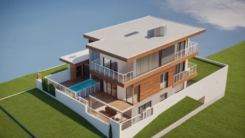 modern house,3d rendering,cubic house,modern architecture,two story house,isometric,sky apartment,build by mirza golam pir,residential house,dunes house,cube stilt houses,render,cube house,mid century house,inverted cottage,model house,block balcony,house shape,wooden house,small house,Photography,General,Realistic