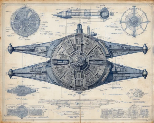 millenium falcon,carrack,blueprint,planisphere,x-wing,star ship,tie-fighter,pioneer 10,victory ship,star chart,star line art,tie fighter,steam frigate,airships,blueprints,star illustration,naval architecture,dreadnought,fast space cruiser,fleet and transportation,Unique,Design,Blueprint