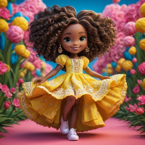 tiana,agnes,flower girl,afro american girls,girl in flowers,rapunzel,doll dress,hushpuppy,afro-american,rosa 'the fairy,fashion dolls,doll's facial features,afroamerican,hula,rosa curly,princess sofia,a girl in a dress,collectible doll,quinceañera,rosa ' the fairy,Photography,General,Fantasy