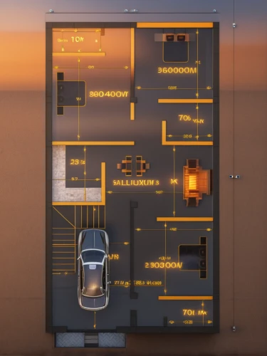 vehicle door,parking system,plug-in system,door-container,an apartment,smart home,floorplan home,open-plan car,mobile home,metallic door,electrical car,parking machine,cybertruck,shared apartment,transport panel,hydrogen vehicle,house trailer,refrigerator,compact van,garage door,Photography,General,Realistic