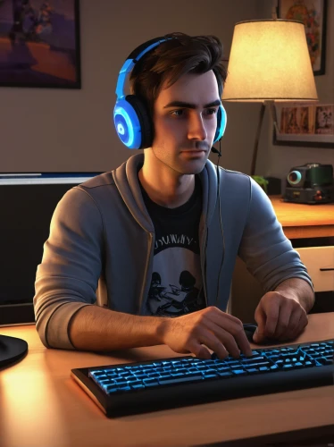 man with a computer,wireless headset,night administrator,computer addiction,gamer,computer freak,computer graphics,headset profile,computer desk,computer,computer icon,headset,lan,girl at the computer,gamer zone,the community manager,personal computer,dj,computer game,computer monitor,Art,Artistic Painting,Artistic Painting 08