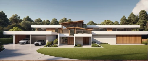 mid century house,modern house,3d rendering,render,modern architecture,mid century modern,cubic house,luxury home,eco-construction,dunes house,luxury property,smart home,residential house,3d render,smart house,house drawing,landscape design sydney,archidaily,3d rendered,large home,Photography,General,Realistic