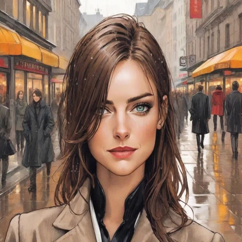 world digital painting,city ​​portrait,woman at cafe,oil painting on canvas,oil painting,art painting,romantic portrait,parisian coffee,the girl at the station,the girl's face,young woman,girl portrait,woman thinking,italian painter,photo painting,woman shopping,portrait background,woman face,cigarette girl,sci fiction illustration,Digital Art,Comic