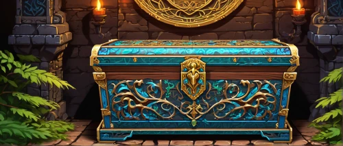 music chest,treasure chest,lyre box,the throne,sideboard,throne,gold shop,apothecary,gold bar shop,barrel organ,ancient icon,mausoleum ruins,card box,dresser,armoire,shopkeeper,royal tombs,player piano,sarcophagus,knight pulpit,Illustration,Retro,Retro 13