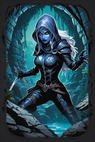 blue enchantress,winterblueher,dark elf,twitch icon,scandia gnome,huntress,assassin,witch's hat icon,monsoon banner,sorceress,sterntaler,a200,grimm reaper,kali,female warrior,undead warlock,kadala,dane axe,edit icon,swordswoman,Unique,Design,Sticker