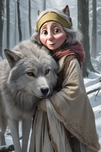 west siberian laika,laika,east siberian laika,russo-european laika,the snow queen,eskimo,red riding hood,girl with dog,tamaskan dog,sled dog,wolf couple,two wolves,canidae,wolf bob,siberian,mushing,little red riding hood,canis lupus,howling wolf,winter animals,Photography,Realistic