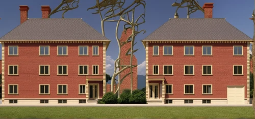 townhouses,house with caryatids,houses clipart,3d rendering,model house,hanging houses,new housing development,crane houses,garden elevation,private estate,two story house,sand-lime brick,3d model,town house,housebuilding,blocks of houses,row of houses,residential house,house hevelius,apartments,Photography,General,Realistic