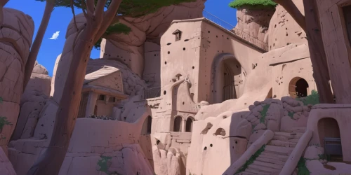 ancient city,ruins,ancient buildings,ravine,ruin,castle ruins,canyon,bastion,the ruins of the,ruined castle,gaudí,sandstone wall,panoramical,backgrounds,hanging houses,sandstone,development concept,cliff dwelling,concept art,karnak,Photography,General,Realistic