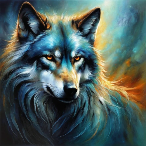 constellation wolf,howling wolf,gray wolf,wolf,european wolf,canidae,wolfdog,fantasy art,wolves,howl,wolf bob,canis lupus,silver fox,fantasy portrait,world digital painting,the blue eye,shamanic,fox,animal portrait,bohemian shepherd,Conceptual Art,Daily,Daily 32