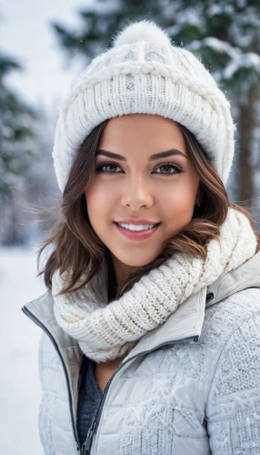 winter background,cosmetic dentistry,girl on a white background,christmas snowy background,snowflake background,winter clothing,white fur hat,winter hat,girl wearing hat,winter clothes,artificial hair integrations,eskimo,women fashion,winter sales,women clothes,knitting clothing,management of hair loss,fur clothing,the snow queen,beautiful young woman,Photography,General,Realistic