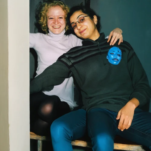 two girls,young couple,two friends,studio photo,room children,sitting on a chair,duo,women friends,sisters,vegan icons,smiley girls,young women,sweatshirt,lindos,photo shoot for two,bonded,mom and daughter,long underwear,two people,virtuelles treffen