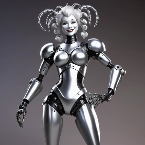 rubber doll,humanoid,female doll,metal figure,cybernetics,robotic,designer dolls,endoskeleton,metal toys,doll figure,bjork,marionette,the japanese doll,killer doll,artist doll,silver,fantasy woman,japanese doll,3d figure,model kit,Illustration,Children,Children 01