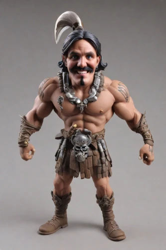 barbarian,scandia gnome,3d figure,gnome,figurine,game figure,dwarf,png sculpture,mohnfigur,dwarf sundheim,greyskull,tribal chief,actionfigure,machu pi,valentine gnome,neanderthal,cave man,action figure,miniature figure,grog,Digital Art,Clay