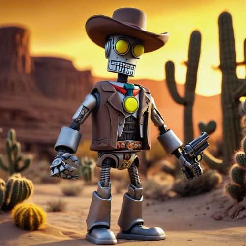 wild west,gunfighter,cowboy bone,southwestern,sombrero mist,mariachi,cowboy,arid land,desert background,cowboy beans,cowboy action shooting,sheriff,playmobil,capture desert,mexcan,erbore,cactus,rifleman,desert,charreada,Unique,3D,Clay