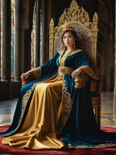 regal,royalty,cepora judith,imperial coat,monarchy,golden crown,mary-gold,the throne,royal,throne,the prophet mary,portrait of christi,almudena,queen crown,queen s,renaissance,joan of arc,queen cage,the crown,royal crown,Illustration,Japanese style,Japanese Style 17