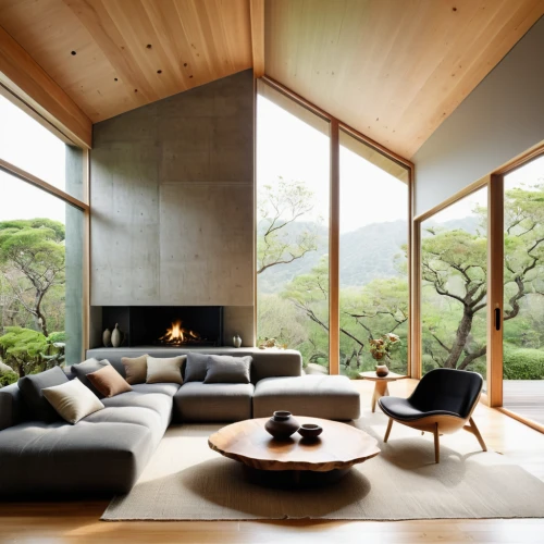 californian white oak,modern living room,fire place,living room,interior modern design,fireplaces,livingroom,sitting room,contemporary decor,modern decor,mid century house,mid century modern,timber house,wooden beams,fireplace,japanese architecture,japanese-style room,dunes house,family room,archidaily,Photography,General,Natural