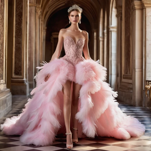 quinceanera dresses,ball gown,evening dress,haute couture,tulle,bridal party dress,wedding gown,vanity fair,quinceañera,ballerina,ballet tutu,wedding dresses,glamour,barbie doll,dress form,pink lady,bridal clothing,fringed pink,tutu,gown,Photography,General,Realistic