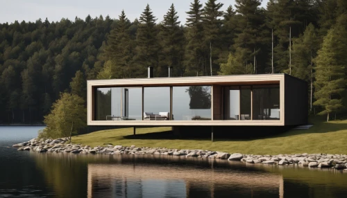 house with lake,house by the water,cubic house,summer house,inverted cottage,timber house,dunes house,floating huts,scandinavian style,corten steel,danish house,small cabin,cube stilt houses,mirror house,archidaily,houseboat,holiday home,house in the forest,wooden house,lake view,Photography,Documentary Photography,Documentary Photography 04