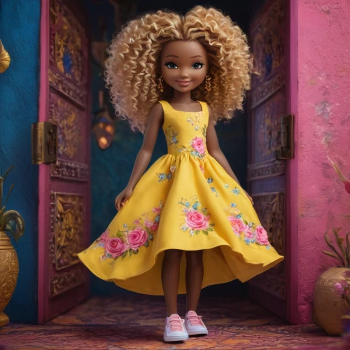 rapunzel,tiana,doll dress,a girl in a dress,agnes,fashion dolls,afro american girls,afro-american,female doll,doll's facial features,collectible doll,barbie doll,designer dolls,fashion doll,afroamerican,little girl dresses,dress doll,cinderella,merida,disney character,Photography,General,Fantasy