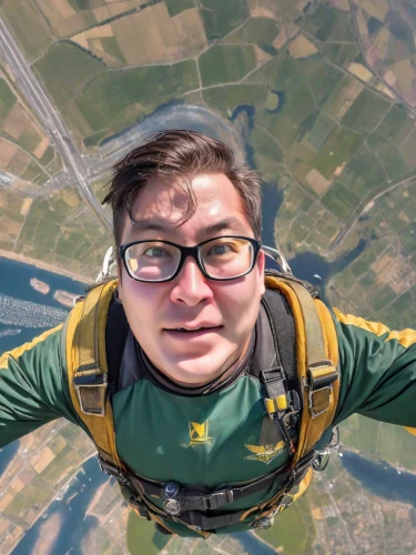 skydive,skydiving,skydiver,tandem jump,tandem skydiving,parachute jumper,base jumping,i'm flying,paraglider takes to the skies,parachuting,34 meters high,paratrooper,parachutist,in the air,high altitude,flying flight,paragliding jody,harness paragliding,harness-paraglider,sitting paragliding,Photography,Realistic