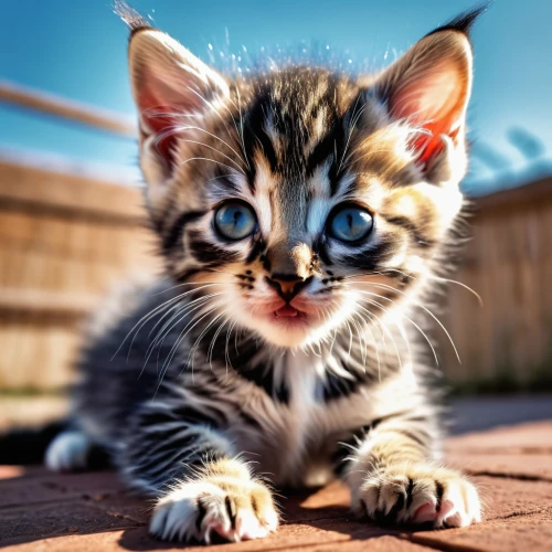tabby kitten,cute cat,american wirehair,cat with blue eyes,blue eyes cat,breed cat,tabby cat,american shorthair,toyger,american bobtail,kitten,feral cat,little cat,cat on a blue background,young cat,cat image,pounce,ginger kitten,stray kitten,funny cat,Photography,General,Realistic