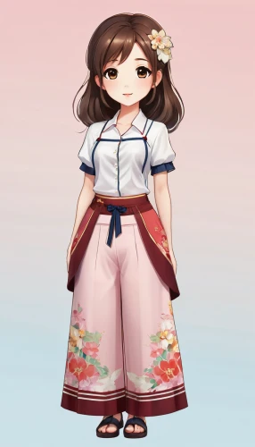 hanbok,azuki bean,sakura florals,country dress,mukimono,floral japanese,sakura blossoms,folk costume,anime japanese clothing,japanese floral background,sakura blossom,torii,honmei choco,traditional costume,cherry blossoms,cheery-blossom,kimono,koto,nurse uniform,rice paper roll,Illustration,Japanese style,Japanese Style 01