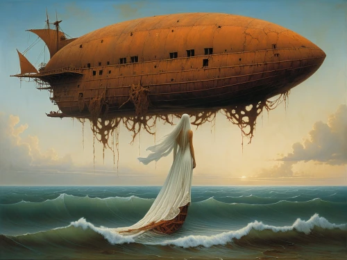 airship,airships,sea fantasy,air ship,inflation of sail,troopship,sunken ship,adrift,caravel,heliosphere,ocean liner,ghost ship,graf-zepplin,diving bell,ship wreck,flying boat,the vessel,baron munchausen,life raft,zeppelin,Photography,Artistic Photography,Artistic Photography 14