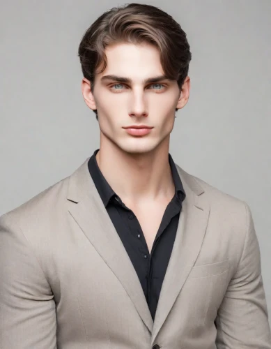 male model,men's suit,men clothes,white-collar worker,men's wear,male character,management of hair loss,male person,handsome model,boy model,ryan navion,jack rose,shoulder length,businessman,austin stirling,brown fabric,gray animal,formal guy,masculine,valentin,Photography,Realistic