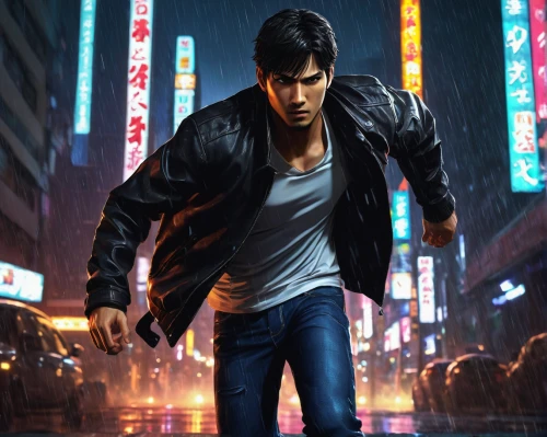 bruce lee,game illustration,yukio,kowloon,cg artwork,game art,sci fiction illustration,xing yi quan,world digital painting,hong,action-adventure game,kung,chinatown,china town,kung fu,mobile video game vector background,harbour city,cyberpunk,renegade,background images,Illustration,Realistic Fantasy,Realistic Fantasy 26