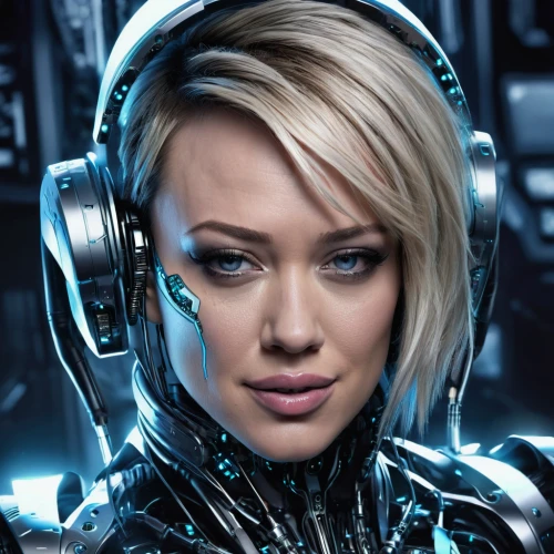cyborg,cybernetics,ai,sarah walker,robotic,headset profile,women in technology,sci fi,cyber,artificial intelligence,robot icon,headset,electronic music,terminator,bot icon,android,chat bot,scifi,valerian,wearables,Conceptual Art,Sci-Fi,Sci-Fi 03